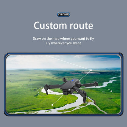 KBDFA E88Pro Drone Profesional 4K HD Dual Camera 5000 Meter Remote Control Distance Helicopter Foldable WIFI FPV Quadcopter Dron