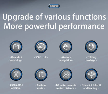 KBDFA E88Pro Drone Profesional 4K HD Dual Camera 5000 Meter Remote Control Distance Helicopter Foldable WIFI FPV Quadcopter Dron